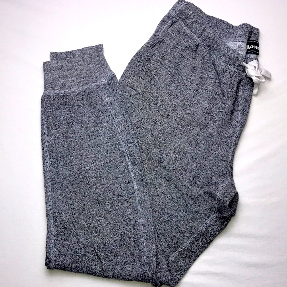 Roots sweat pants in Salt & Pepper grey
